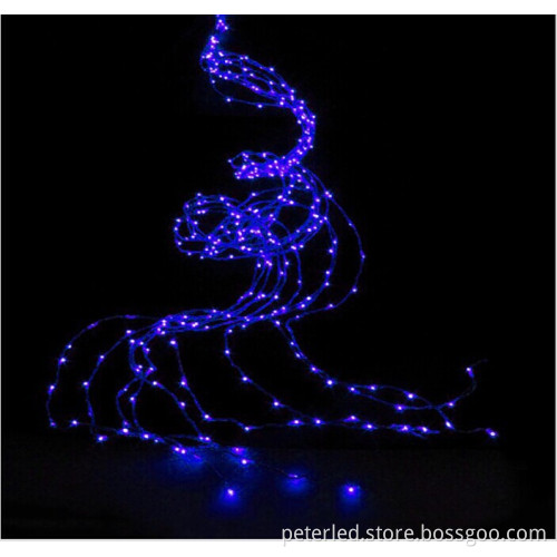led branch tree string light Christmas and Halloween festival beautiful light